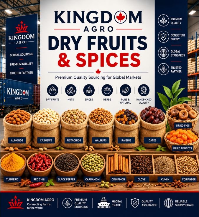 Kingdom Agro - Premium Dry Fruits & Spices